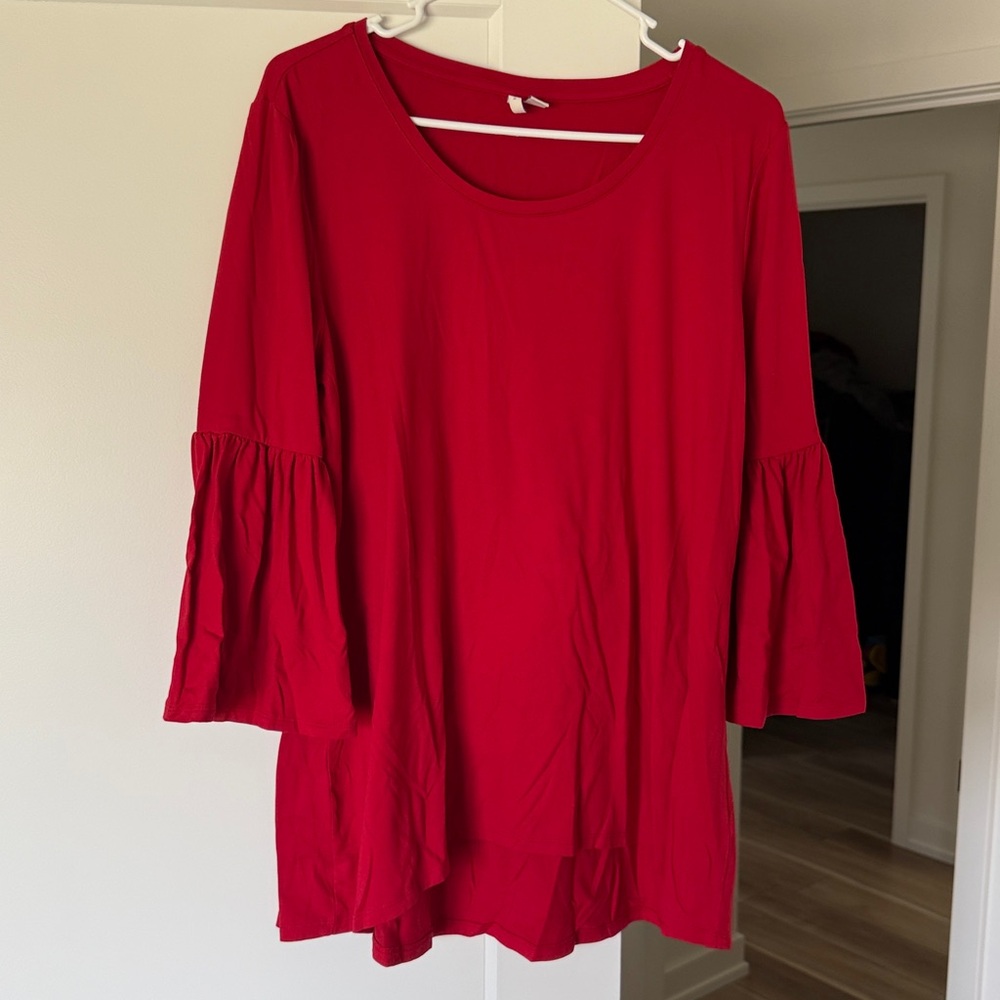 Women's Bell Sleeved Top